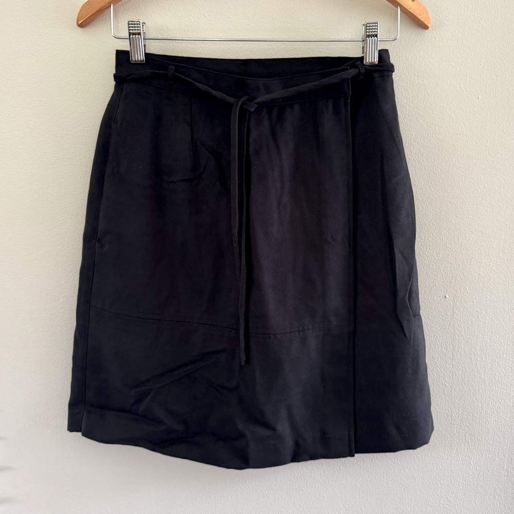 Liz‎ golf Faux Suede Golf Skort Black 6